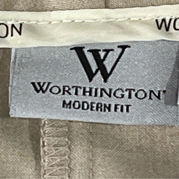 WORTHINGTON MODERN FIT CROPPED FLAT FRONT WOMEN'S DRESS PANTS - Picture 8 of 11